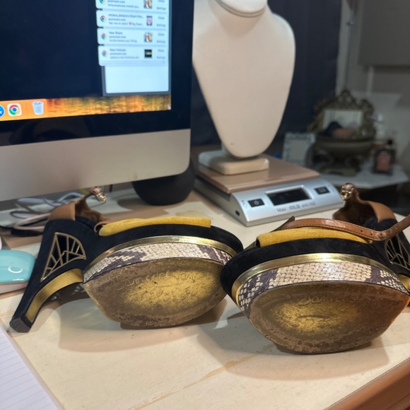 sam edelman size 6.5 wedge heel very comfortable - Picture 9 of 15